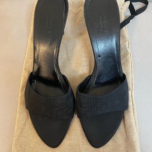 Gucci Black Sandals